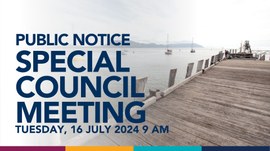 Notification of Special Meeting of Council
