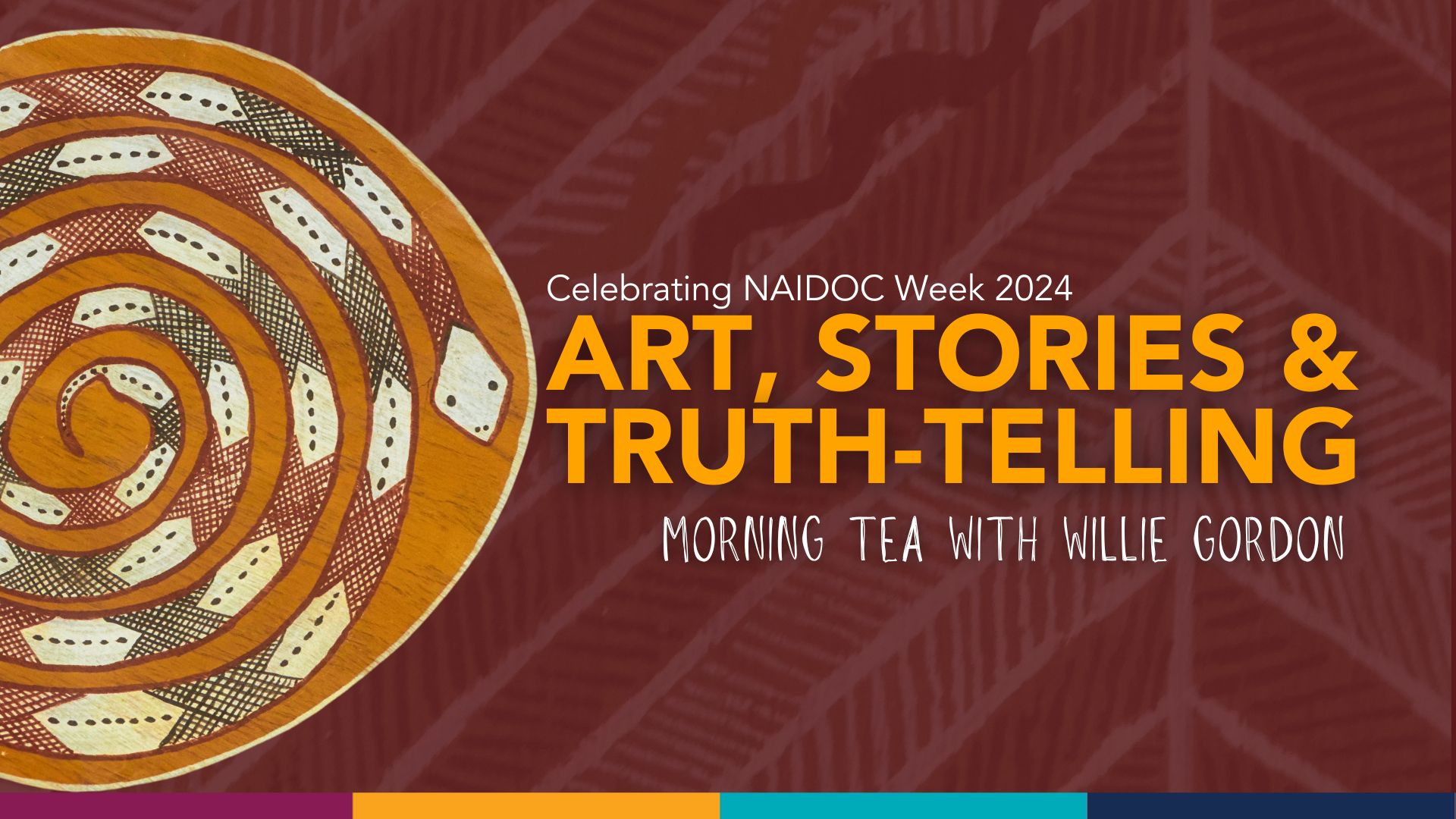 Art, Stories and Truth-telling: Morning Tea with Willie Gordon